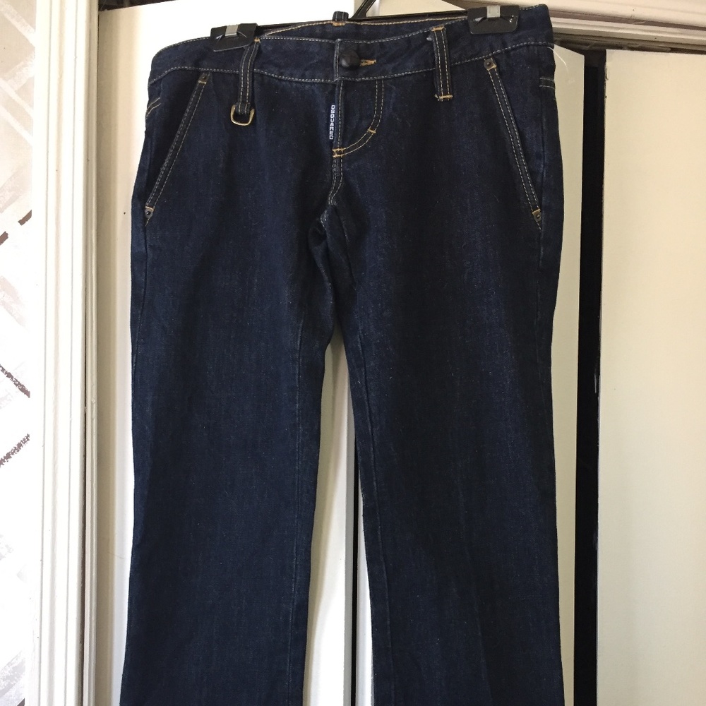 COPY - Dsquared low-rise, like new, women's jeans, EU 44/US 8.